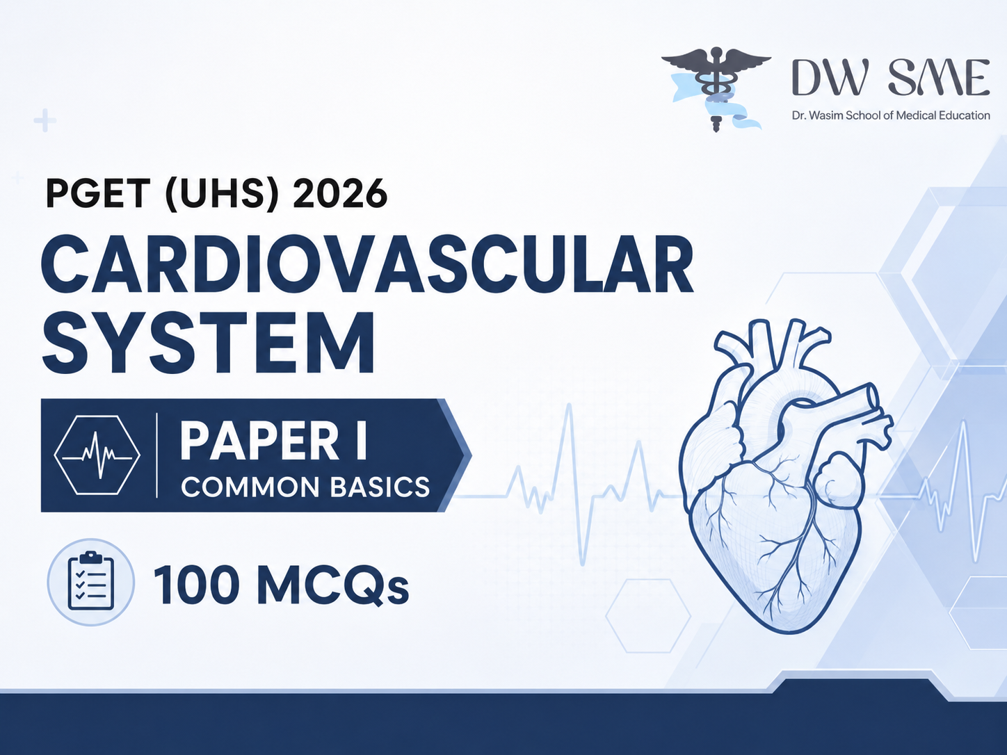 CVS Mock Test — PGET Paper I: Common Basics